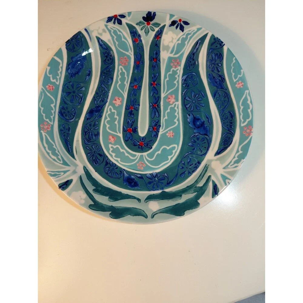 Anthropologie Adele Hand-Painted Ceramic Plates (6) –Retired Mix & Match